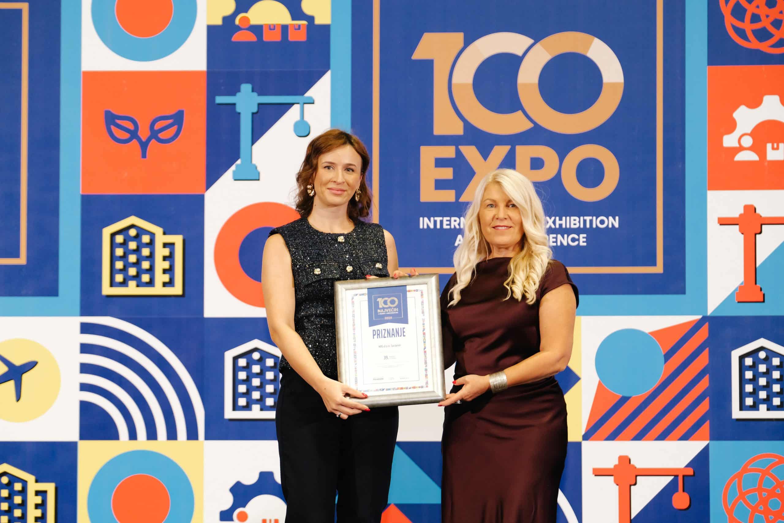THE MOST SUCCESSFUL COMPANIES AND INDIVIDUALS FROM BIH AND THE REGION AWARDED AT THE ‘100 GREATEST’ CEREMONY