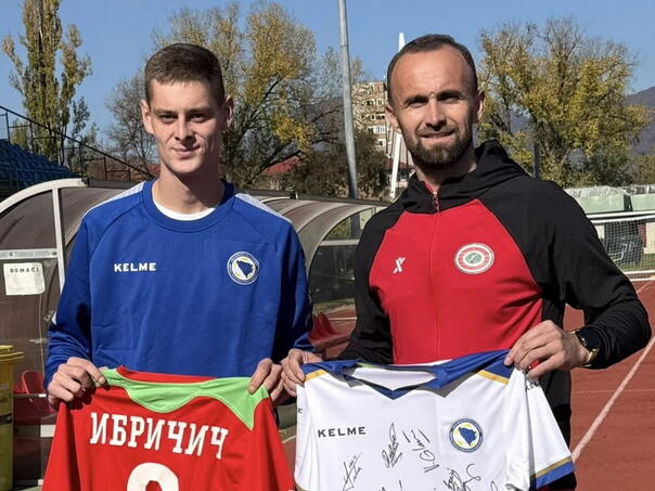 Amel Tuka invited everyone to the humanitarian auction "Jersey for Adi"for the treatment of Adi Mujičić from Žepče