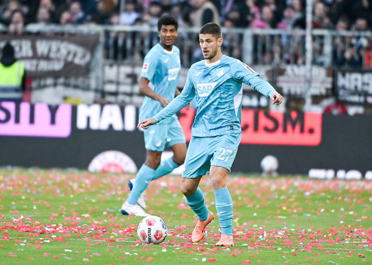 Goal and assist from Kramarić in celebration of Hoffenheim