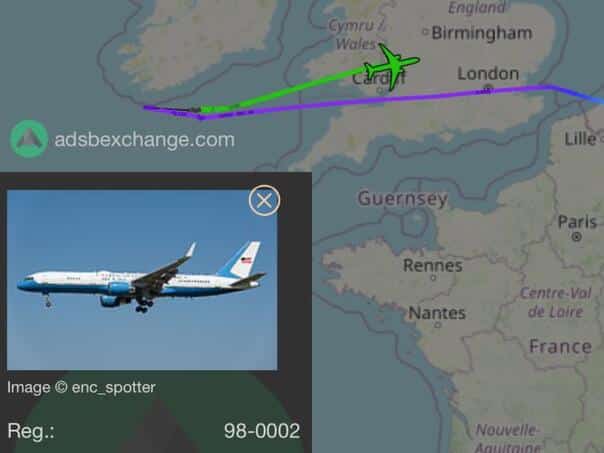 The US Defense Minister’s plane made an emergency landing