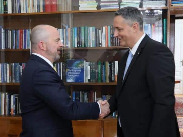 Bećirović – Ginkel: Continuation of the strategic partnership between Bosnia and Herzegovina and the USA