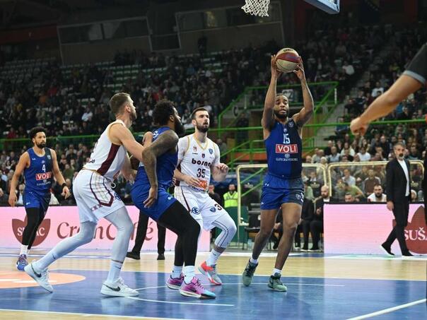 Bosna BH Telecom defeated by Budućnosti after a big fight in Zetra