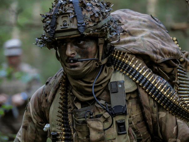 The British are deploying soldiers near Gaza