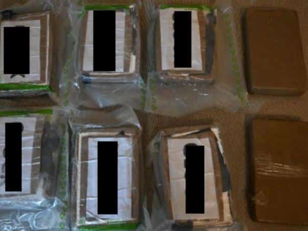 A cleaner accidentally found nine kg of cocaine, a Serb was arrested