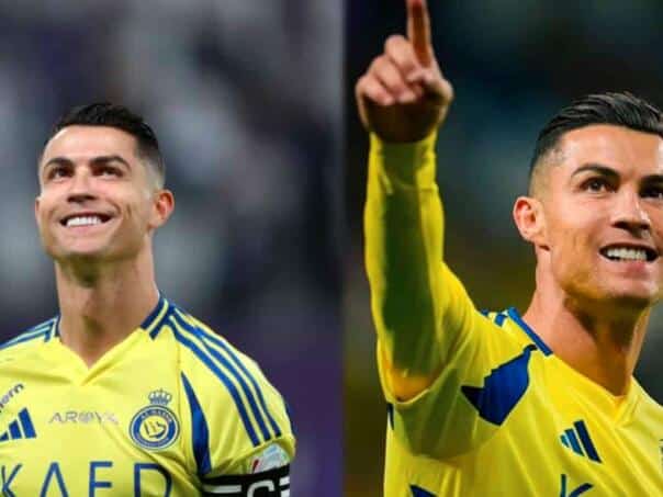 Cristiano Ronaldo celebrated his 950th goal and sent a clear message to his opponents