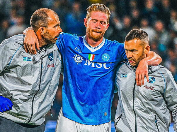De Bruyne was injured while taking the penalty, he will be out for months