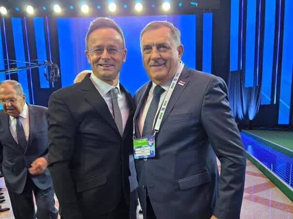 Dodik met with Szijjart in Minsk: "RS and Hungary share a common vision"