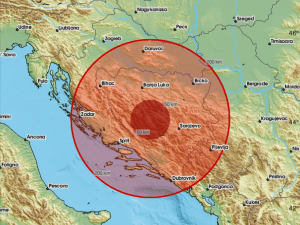 BiH citizens report an earthquake: Did you feel it?