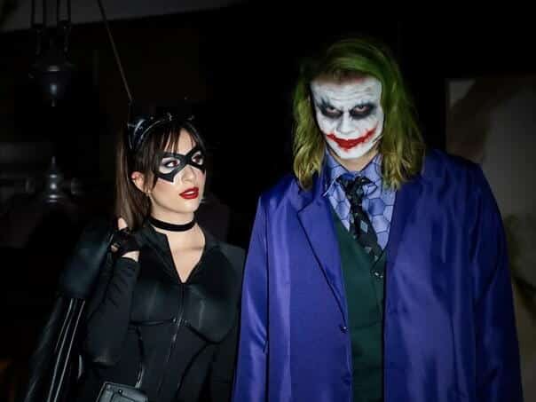 Haaland dressed up as the Joker for Halloween and scared City fans