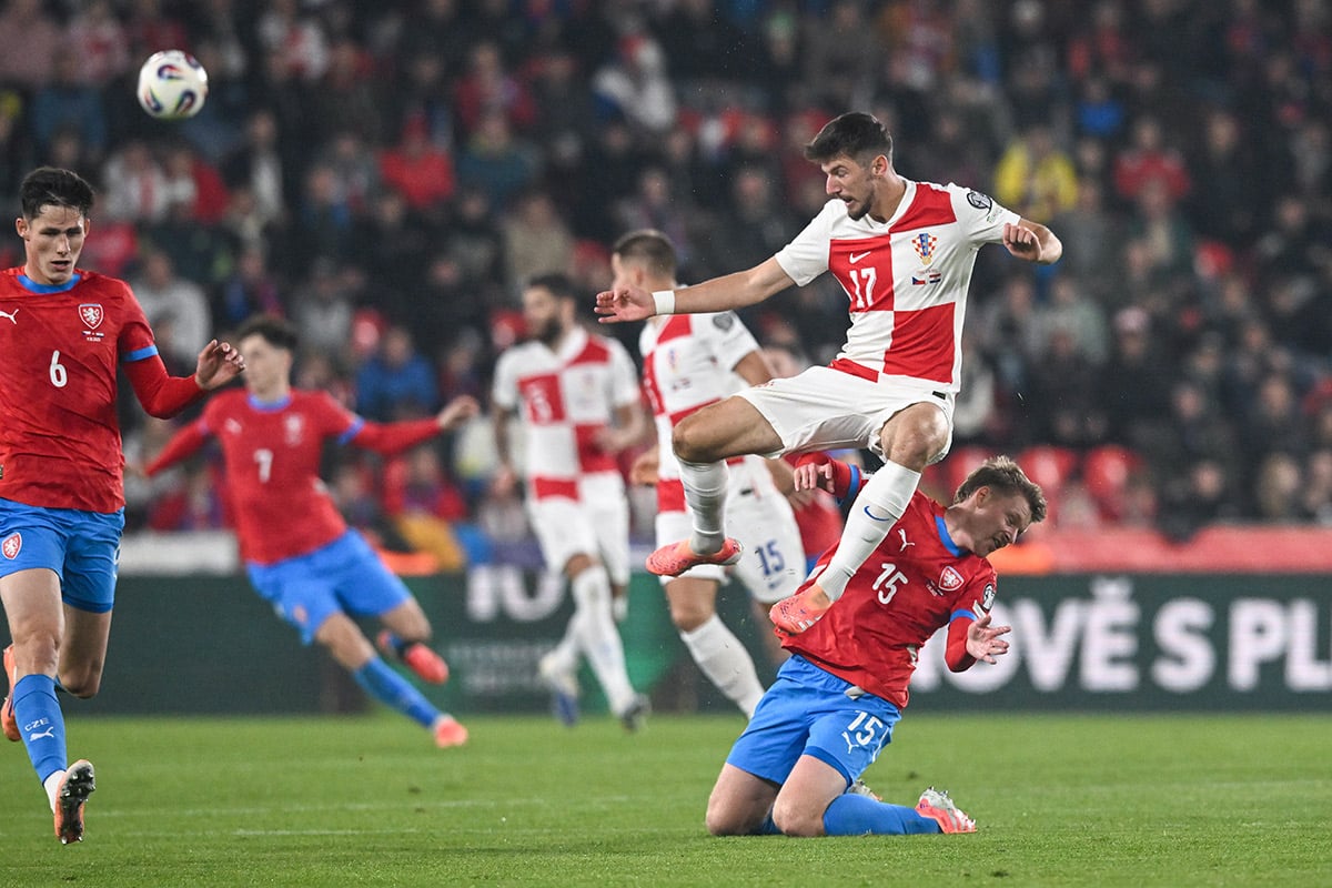 Czech Republic and Croatia played an encounter without hits
