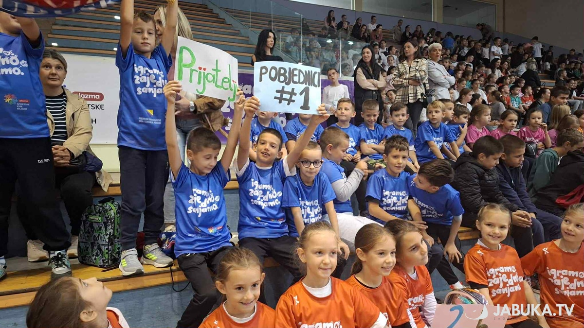 Ljubuški: More than 800 children from ŽZH participated in the “Children’s Sunday” program