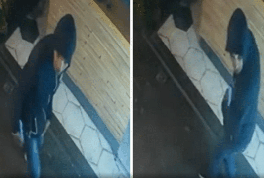 Camera recorded a burglar: Do you recognize him?