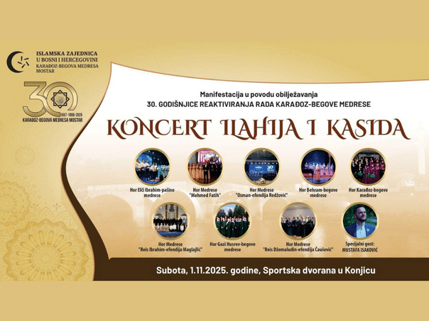 The Karađoz-bey madrasa is marking the 30th anniversary of its reactivation with a series of programs