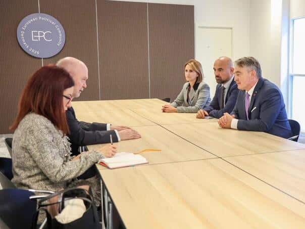 Komšić with Sinirloglu on electronic voting, session of the Security Council …