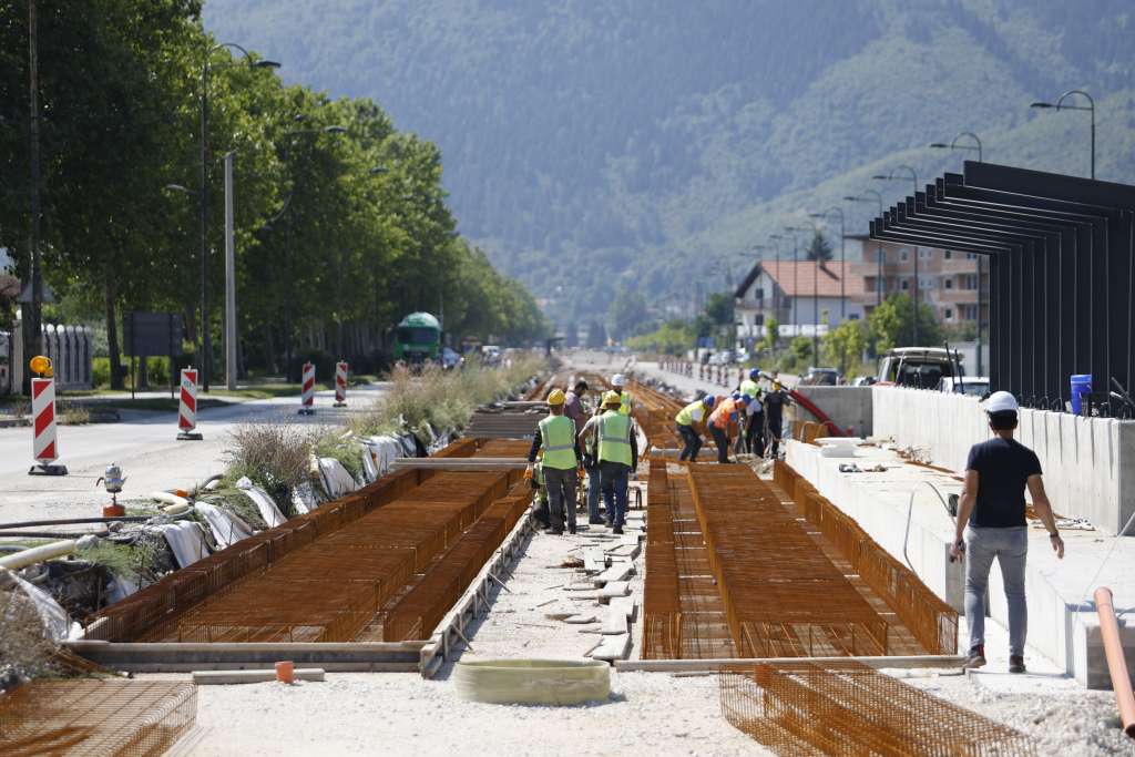 KS is borrowing an additional five million euros for the Ilidža – Hrasnica tram line