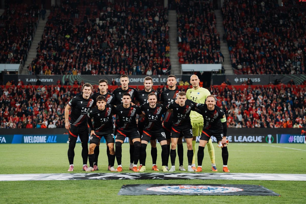 Mainz celebrated minimally, Zrinjski played 60 minutes with one less player