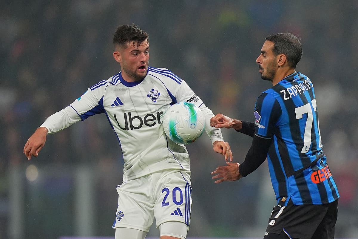 Baturina first started in Italy and rated the worst player of the match