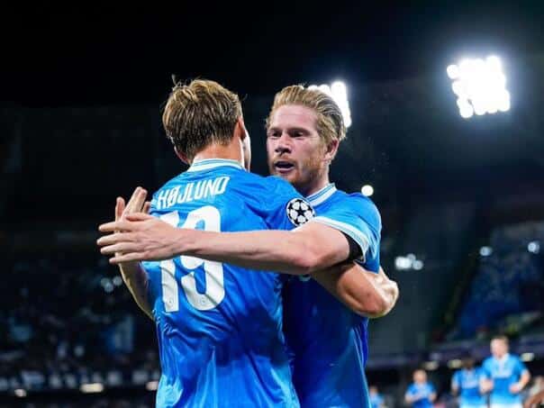Napoli losing at halftime and enrolled a big victory