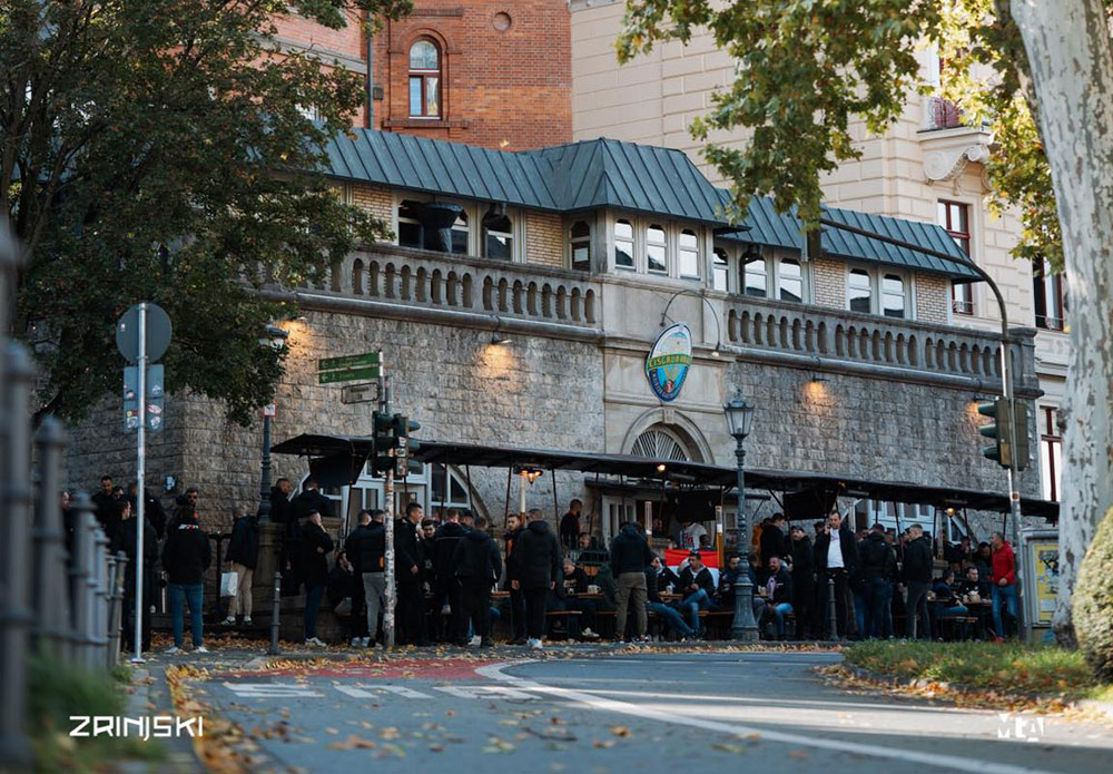 Zrinjski fans attacked on a train in Germany