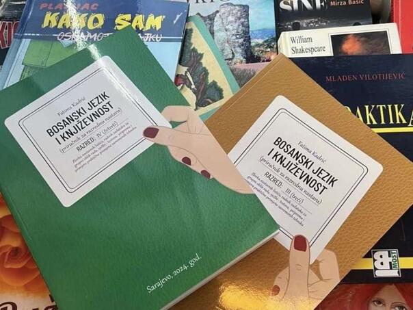 NUB BiH valuable gifts enriched the fund of the elementary library "Prača"