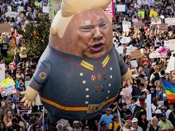 Millions of Americans are expected to protest against Trump