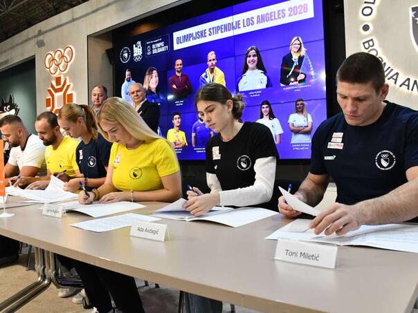 OKBiH provided 542,000 KM of support to potential Olympians for the OI in Los Angeles