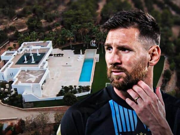This is Messi’s 11 million euro mansion in Ibiza that is threatened with demolition