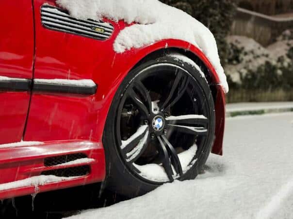 Fines for not wearing winter tires in Austria