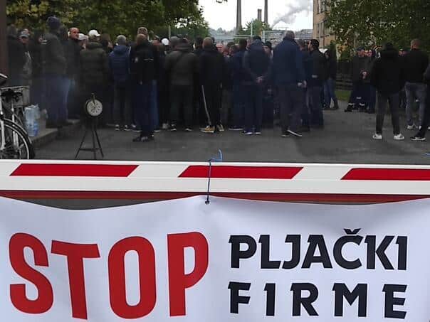 Koksare workers Lukavac suspends strike tomorrow