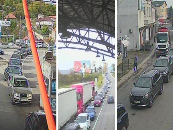 Traffic collapse at the borders of Bosnia and Herzegovina