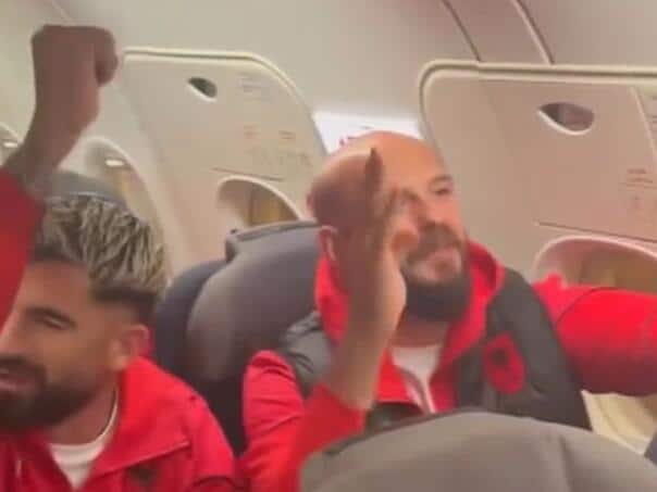 Serbs furious about the song by which Albanians celebrated on the plane