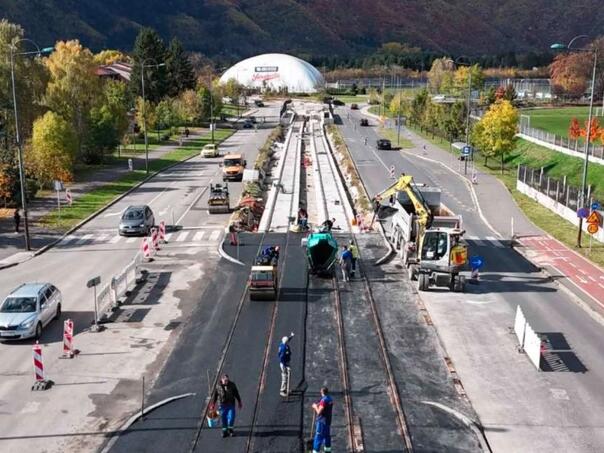 Šteta and Muzur visited the construction site of the future railway to Hrasnica