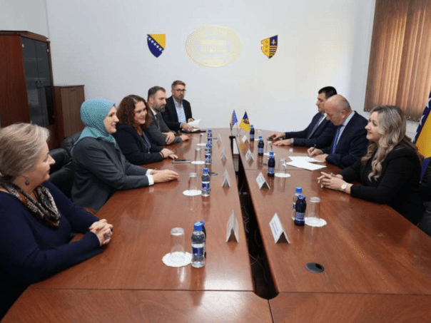 Stojanović, Duraković and Hota-Muminović on reform processes with BPK officials