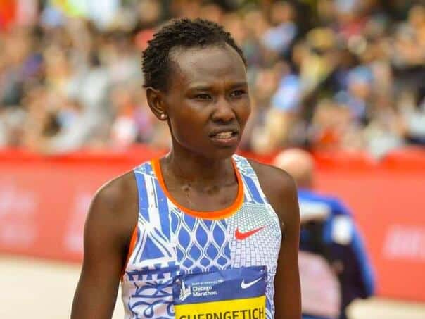The world record holder in the marathon was suspended for three years due to doping