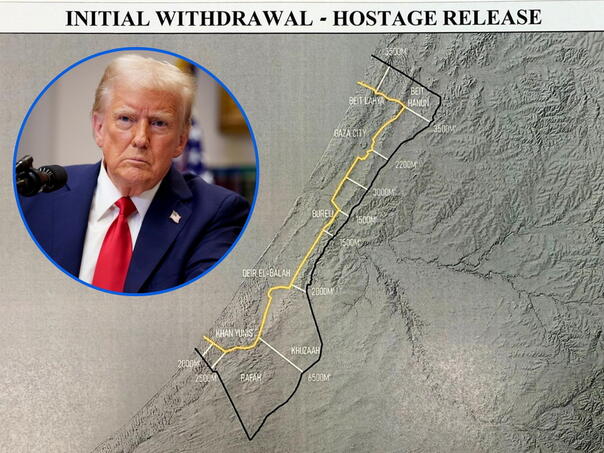 Trump: Israel agreed with a line withdrawal, when Hamas confirms the truce enters into force