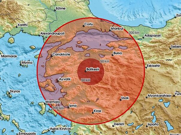 Turkey struck a strong earthquake, epicenter at the settlement