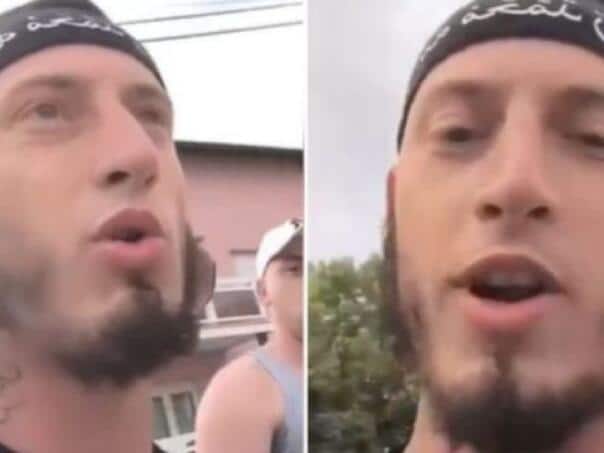 Adil Cenanovic arrested that shouted "tekbir" In front of the Serbian house