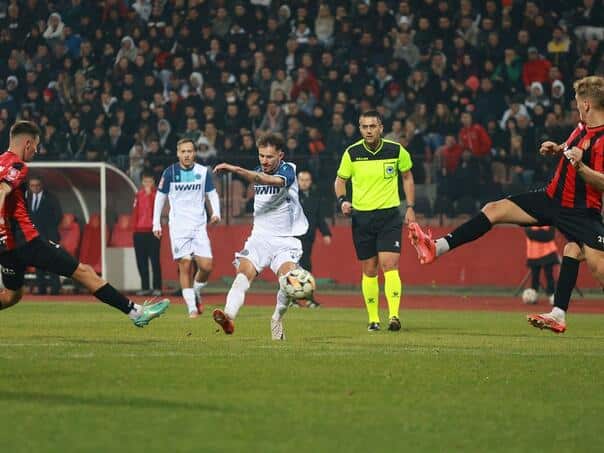 Željezničar defeated Sloboda in the finish and won the round of 16 of the BiH Cup