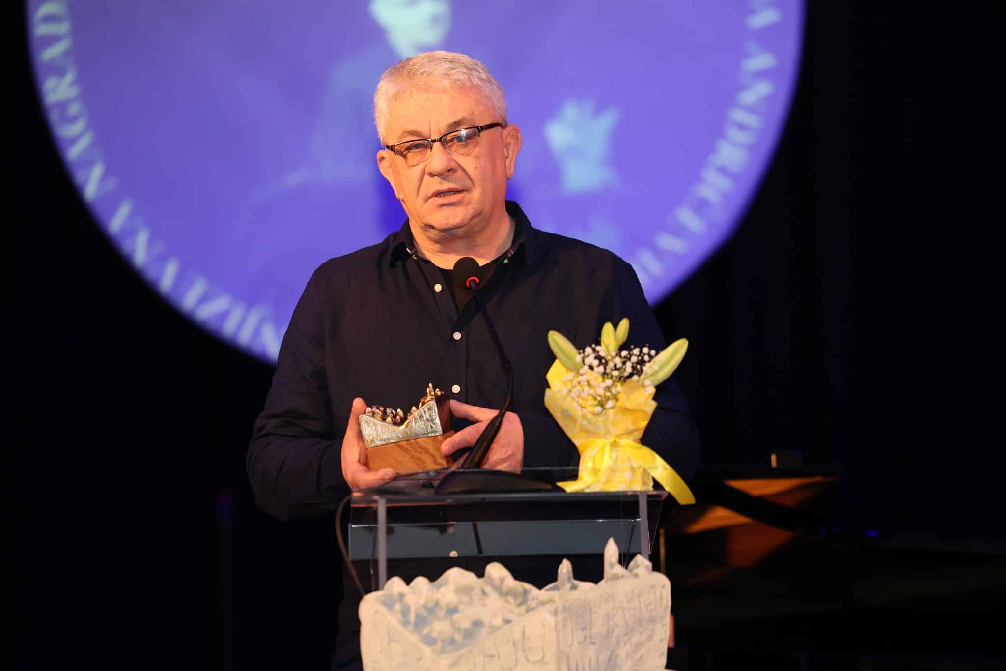 Tešnjak Amir Brka, winner of the Andrić Days literary award for the collection of poems “Večera srijedom”