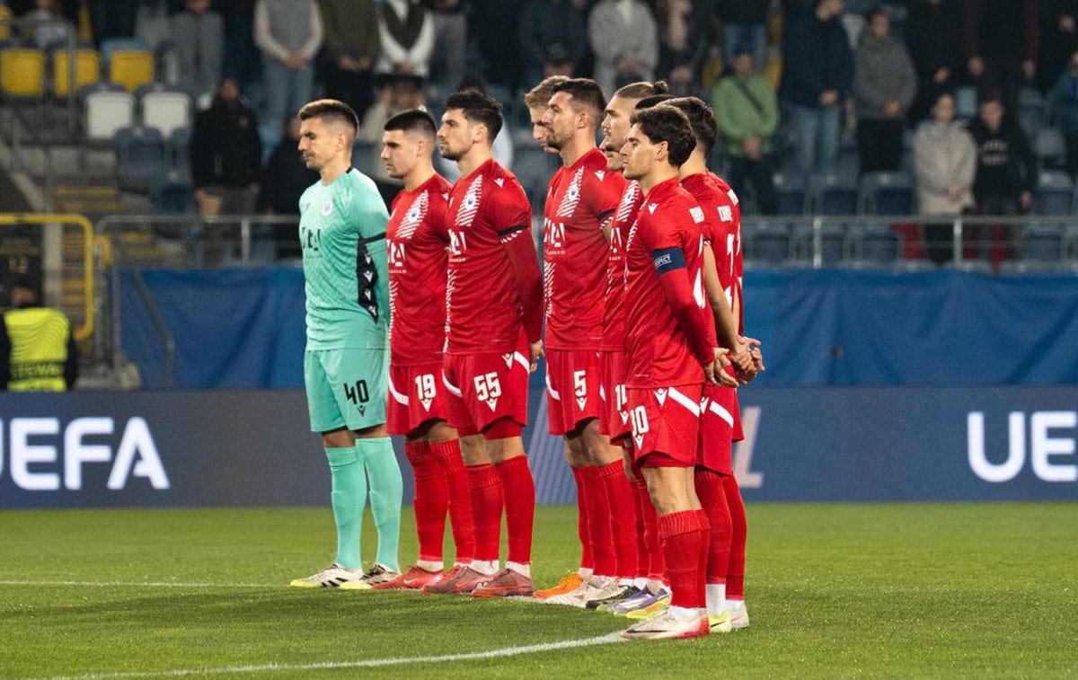 Zrinjski loses at halftime against Dynamo Kyiv
