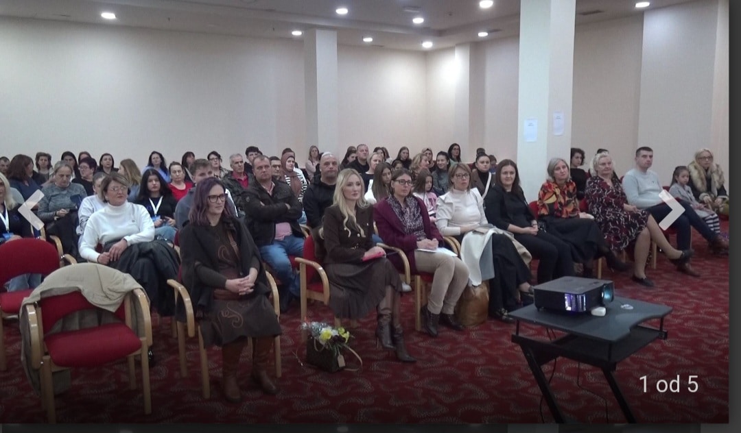 Minister of Health dr. Aida Salčinović at the Diabetes conference where we are today