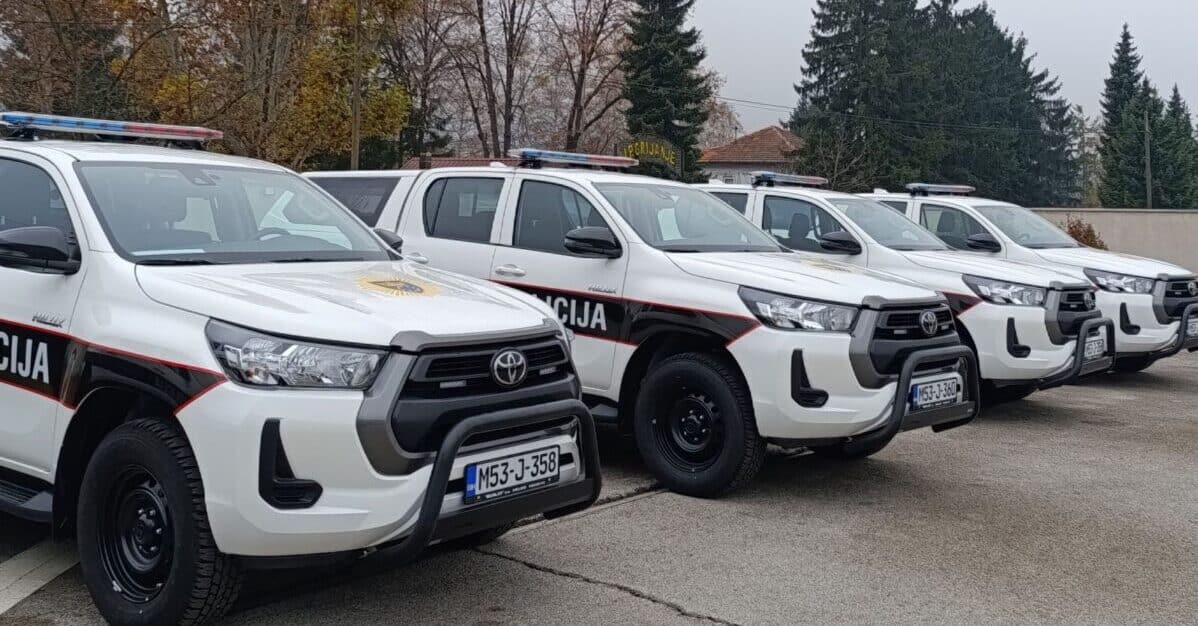 Seven new all-terrain vehicles for the police for more efficient work