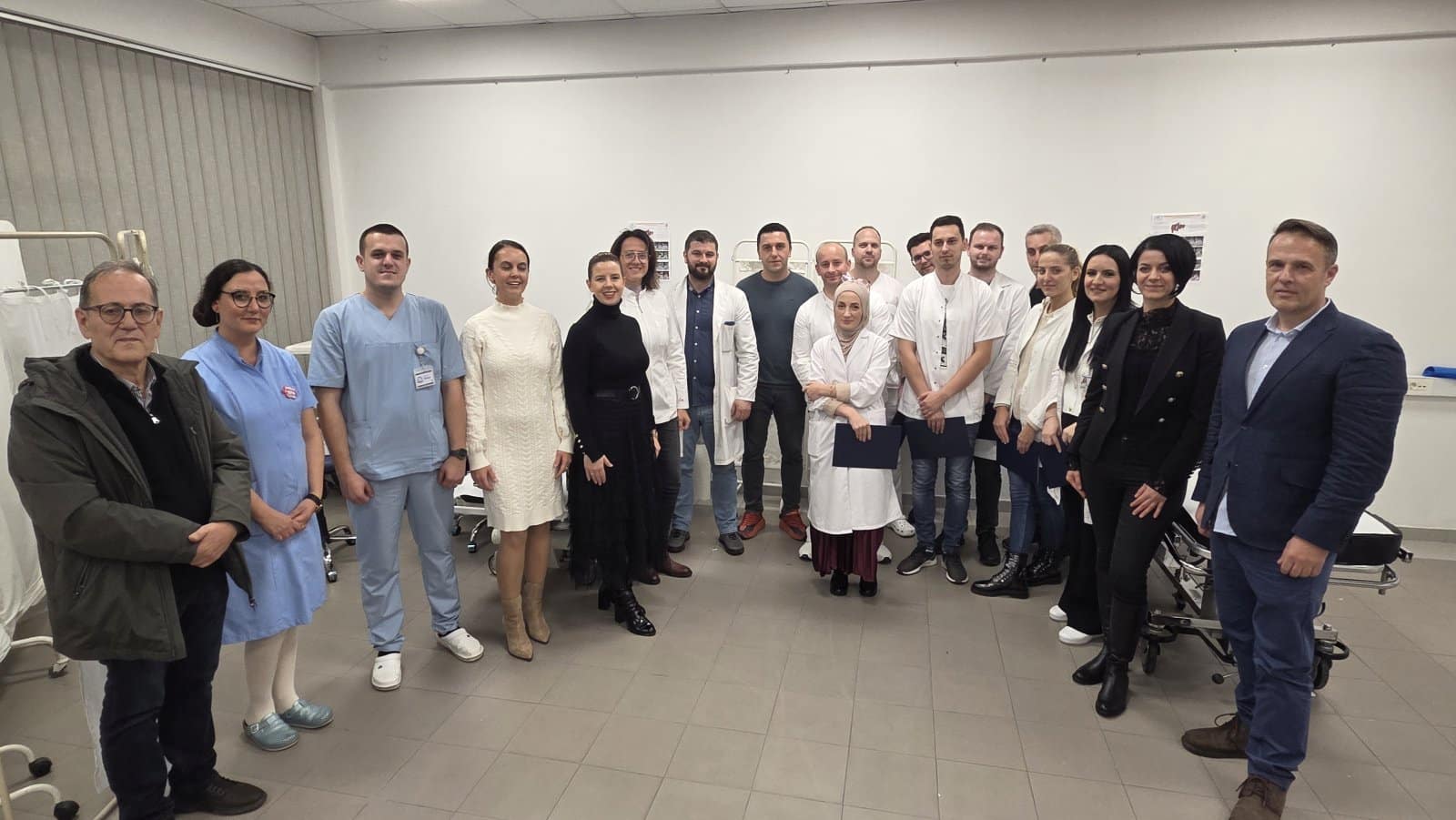 The second “Basic Training of Doctors for Abdominal Ultrasound” was successfully completed in the Zenica-Doboj Canton