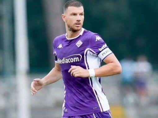 AEK defeated Fiorentina in Florence, Dzeko played the whole match