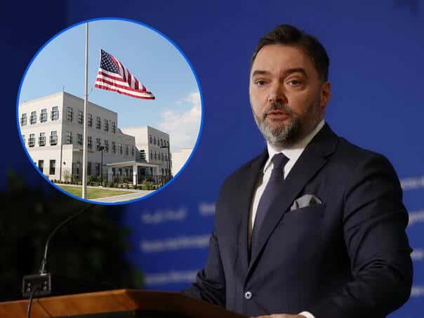 The US Embassy reacted strongly to Košarc’s statements