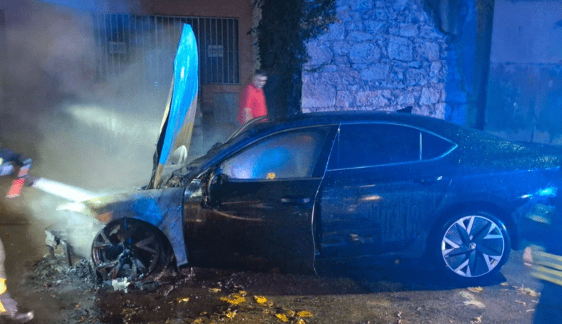 The mayor of Mostar spoke after the arrest of the suspect for burning an official vehicle