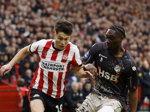 Bajraktarević registered an assist, PSV convincing against Volendam