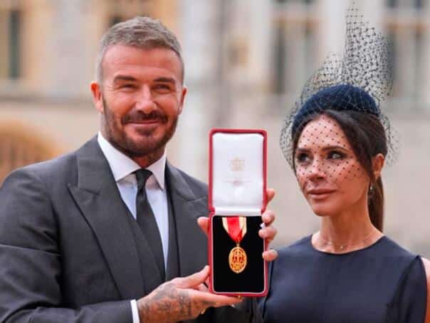 Beckham after being knighted: "I can’t describe how much this means to me"