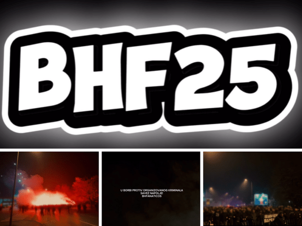 BH Fanaticos sent a clear message ahead of the match with Austria