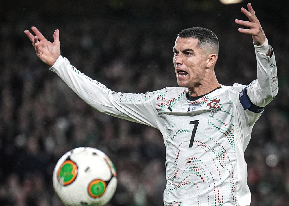 Ronaldo sent off against Ireland, faces severe punishment
